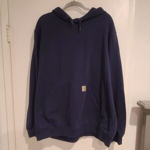 Carhartt Blue Sweatshirt Hoodie Casual